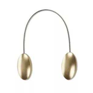 Zestaw 2 sztuk upinaczy do zasłon dekoracyjnych z magnesem