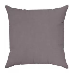 Poszewka szyta DORA - HIT ciemnografitowa z miękkiej tkaniny o welurowej strukturze