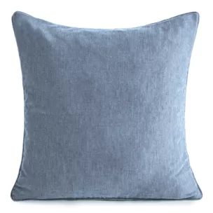 Poszewka na poduszkę 45x45 cm szenilowa, ciemnoniebieska NILO
