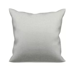 Poszewka szyta kremowa z tkaniny typu bukla z efektem melanżu