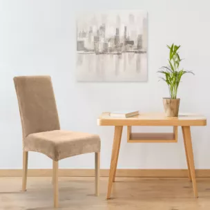 DESIGN 91 Pokrowiec na krzesło welwetowy nie wchłaniający wilgoci