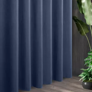 Tkanina zasłonowa zdobiona drobnym strukturalnym wzorem