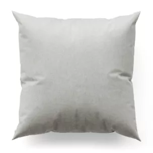 Poszewka szyta naturalna z miękkiej tkaniny szenilowej typu dimout o naturalnym splocie