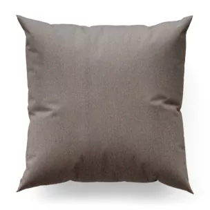 Poszewka na wymiar grafitowo niebieska z tkaniny o grubym splocie i efektem melanżu