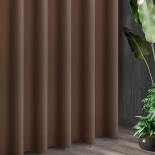 Tkanina zasłonowa ADORE gładka i miękka w dotyku o welurowej strukturze