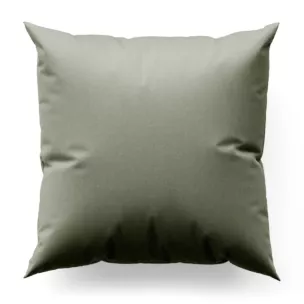 Poszewka na wymiar jasnosrebrna z gładkiej tkaniny typu dimout