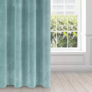 Zasłona morska z ekskluzywnego aksamitnego welwetu 290 g/m2 140x250 cm 10 szt. przelotek - VILLA