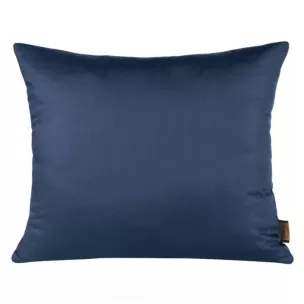 Poszewka na poduszkę 50x70 cm z satyny bawełnianej ciemnoniebieska NOVA