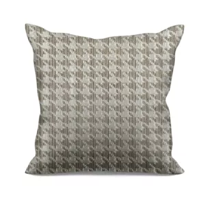 Poszewka szyta złota z eleganckiej tkaniny z efektem 3D i połyskującym wzorem w pepitkę Italissima Eva Minge