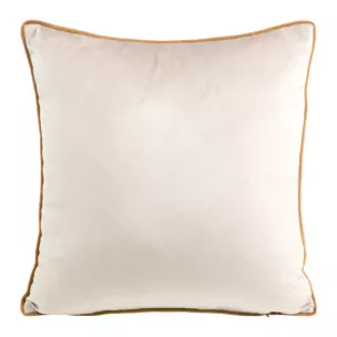 Dwukolorowa poszewka MEL z welwetu z ozdobną wypustką na brzegach