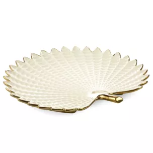 Patera ceramiczna HIRAL w formie liścia