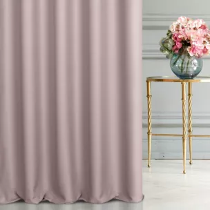 Tkanina zasłonowa dwustronna o ozdobnym splocie, z subtelnym połyskiem