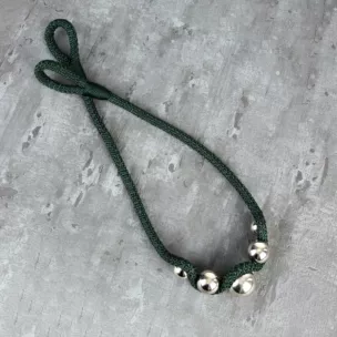 Dekoracyjny sznur do zasłon MALI upinacz ze zdobieniem z koralików