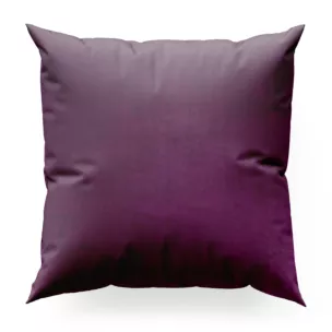 Poszewka szyta ITALIA fioletowa z tkaniny welwetowej o delikatnym połysku
