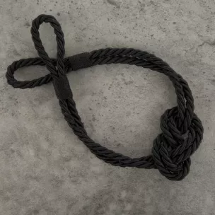 Dekoracyjny sznur do zasłon MOLLY zdobiony węzłem marynarskim