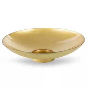 Misa ze szkła artystycznego złota