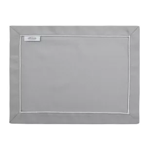 Komplet 4 szt. podkładek MADELE z delikatną srebrną wypustką