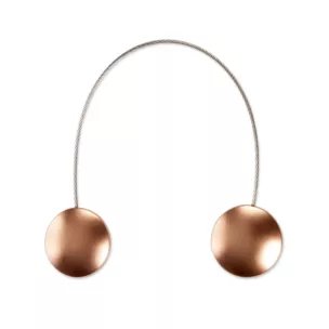 Zestaw 2 sztuk upinaczy do zasłon dekoracyjnych z magnesem