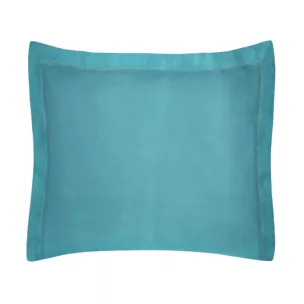 NOVA COLOUR Poszewka na poduszkę bawełniana z satynowym połyskiem i ozdobną kantą