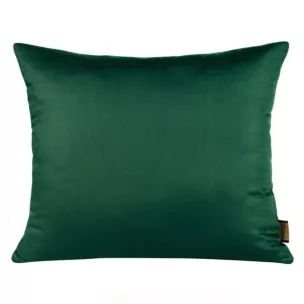 Poszewka na poduszkę 50x70 cm z satyny bawełnianej ciemnozielona NOVA