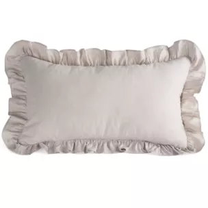 Poszewka na poduszkę 30x50 cm bawełniana z ozdobną falbanką - kolekcja SEA  SUMMER