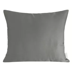 Poszewka na poduszkę 50x70 cm z satyny bawełnianej stalowa DINA