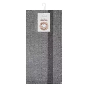 Ściereczka kuchenna 50x70 cm bawełniana kolor stalowy 200 g/m2 OLIVIA