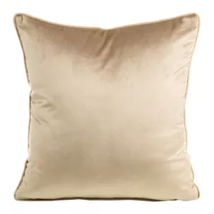 Dwukolorowa poszewka MEL z welwetu z ozdobną wypustką na brzegach