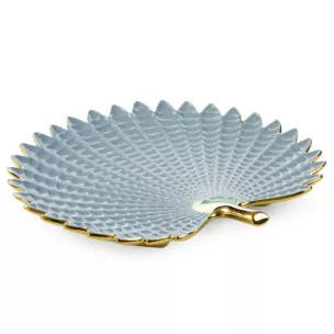 Patera ceramiczna HIRAL w formie liścia