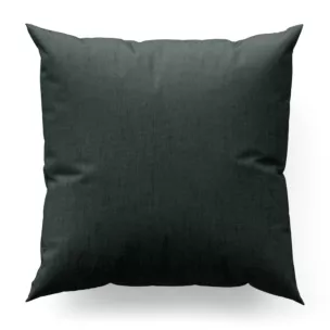 Poszewka szyta GEONOA grafitowa z miękkiej tkaniny o naturalnym charakterze z widocznym ozdobnym splotem