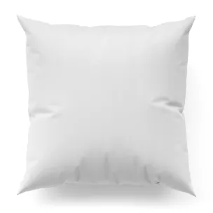 Poszewka szyta NADINE biała z miękkiej tkaniny o welurowej strukturze i wyraźnym splocie