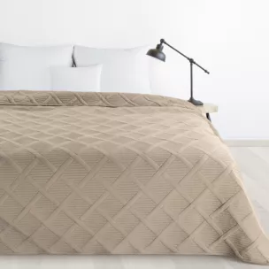 DESIGN 91 Narzuta ALARA 5 z geometrycznym wzorem wykonana techniką hot press