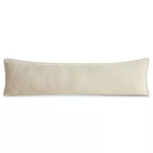 Poduszka 25x90 cm kremowa z welwetowej tkaniny - VELVET