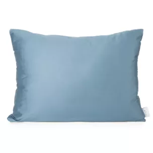 Poszewka na poduszkę 50x70 cm z satyny bawełnianej ciemnoniebieska DINA