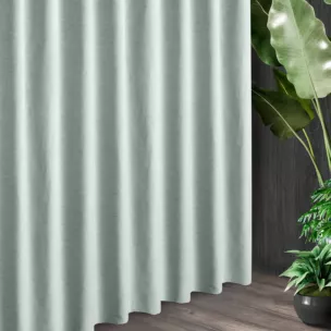 Tkanina zasłonowa gładka w stylu Eko