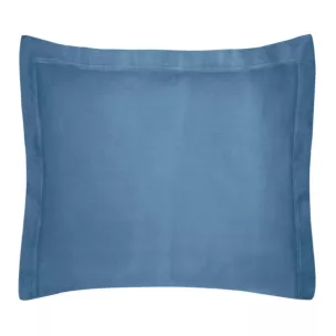 NOVA COLOUR Poszewka na poduszkę bawełniana z satynowym połyskiem i ozdobną kantą