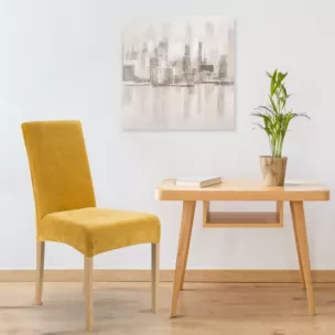 DESIGN 91 Pokrowiec na krzesło welwetowy nie wchłaniający wilgoci