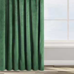 DESIGN 91 Zasłona ROSA z jednokolorowego miękkiego welwetu