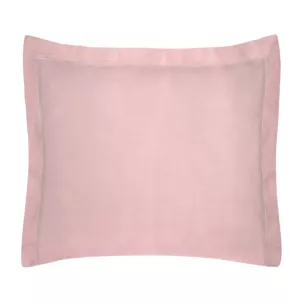 NOVA COLOUR Poszewka na poduszkę bawełniana z satynowym połyskiem i ozdobną kantą