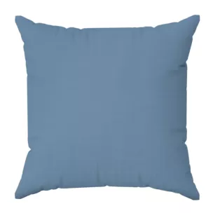 Poszewka szyta DORA - HIT ciemnoniebieska z miękkiej tkaniny o welurowej strukturze