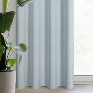 Zasłona platynowa z matowej gładkiej tkaniny 140x250 cm przelotka - RITA