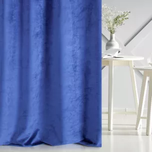 Tkanina zasłonowa gruba welwetowa o matowej powierzchni z kolekcji Pierre Cardin