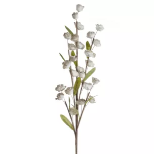 Kwiat sztuczny ciemnobrązowy z plastycznej pianki foamiran 90 cm