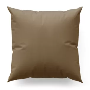 Poszewka szyta jasnobrązowa z tkaniny trudnopalnej, zaciemniającej, typu blackout