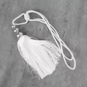 Dekoracyjny sznur do zasłon EMILIA upinacz z ozdobnym chwostem