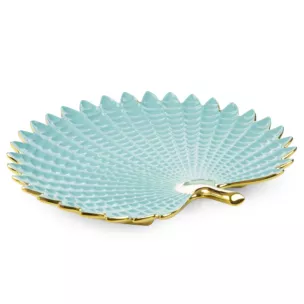 Patera ceramiczna HIRAL w formie liścia