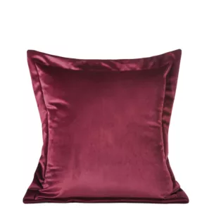 DIVA LINE Poszewka dekoracyjna z welwetu z ozdobnymi brzegami