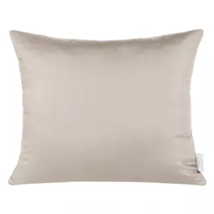 Poszewka na poduszkę 50x70 cm z satyny bawełnianej beżowa DINA