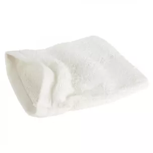 Myjka kąpielowa 16x21 cm bawełniana kolor kremowy 500 g/m2 GŁADKI 2