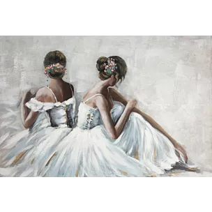 Ręcznie malowany obraz na płótnie BALETNICA